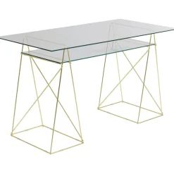 Tréteaux - bureau Polar laiton (set de 2)