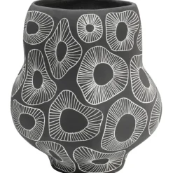 Vase Anemone gris 33cm
