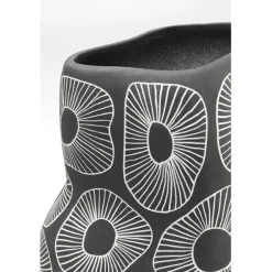 Vase Anemone gris 33cm