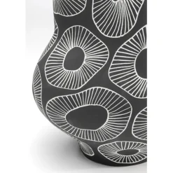 Vase Anemone gris 33cm