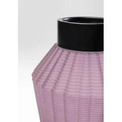 Vase Barfly fuchsia mat 28cm
