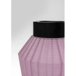 Vase Barfly fuchsia mat 28cm