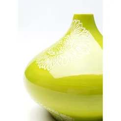 Vase Big Bloom vert 21cm