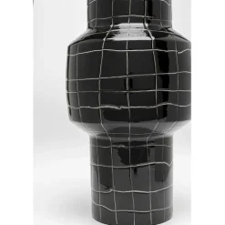 Vase Black Mesh 33cm