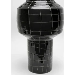 Vase Black Mesh 42cm
