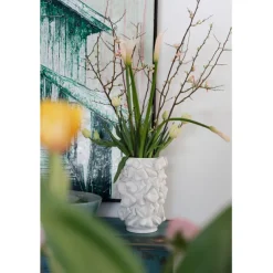 Vase Body Parts blanc 36cm