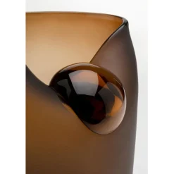 Vase Buckle marron 21cm