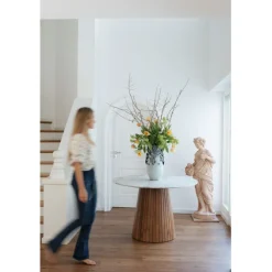 Vase Butterflies bleu clair 50cm