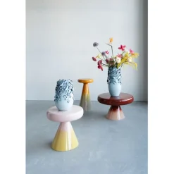 Vase Butterflies bleu clair 35cm