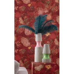 Vase Calabria rose 41cm