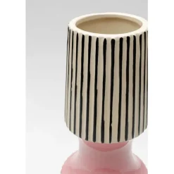 Vase Calabria rose 41cm