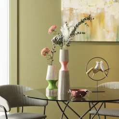 Vase Calabria vert 26cm