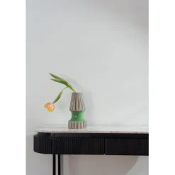 Vase Calabria vert 26cm