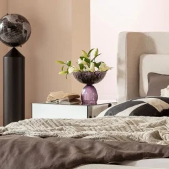 Vase Duetto violet 23cm
