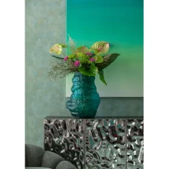 Vase Enrique turquoise 47cm