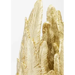 Vase Feathers doré 80