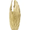 Vase Feathers doré 91