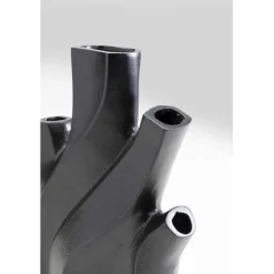 Vase Flame noir 25cm