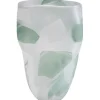 Vase Galicia vert 28cm