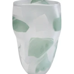 Vase Galicia vert 28cm