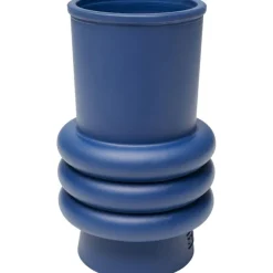 Vase Gina Trible bleu 17cm