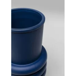 Vase Gina Trible bleu 17cm