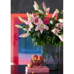 Vase Grazioso bleu 40cm