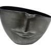 Vase Half Face anthracite 31cm