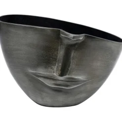 Vase Half Face anthracite 31cm