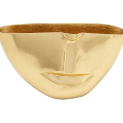 Vase Half Face oro 38cm