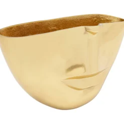 Vase Half Face oro 38cm