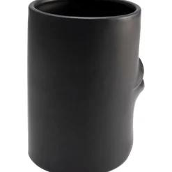 Vase Labbra noir 22cm