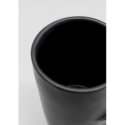 Vase Labbra noir 22cm