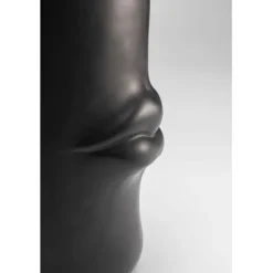 Vase Labbra noir 22cm