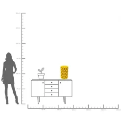 Vase Lemon Juice 43cm