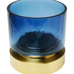 Vase Lumi bleu 18cm