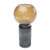 Vase Marvelous Duo ambre gris 31cm