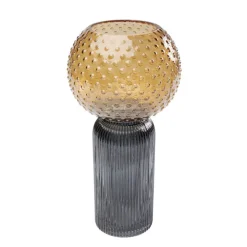 Vase Marvelous Duo ambre gris 31cm