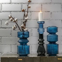 Vase Marvelous Duo bleu 36cm