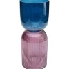 Vase Marvelous Duo bleu violet 40cm