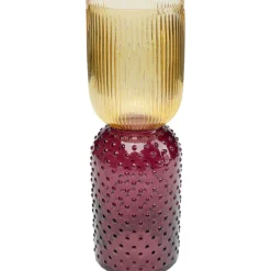 Vase Marvelous Duo jaune violet 38cm