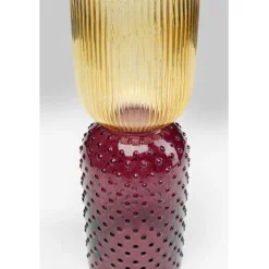 Vase Marvelous Duo jaune violet 38cm