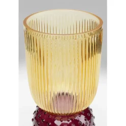 Vase Marvelous Duo jaune violet 38cm