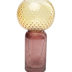 Vase Marvelous Duo jaune violet 31cm