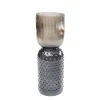 Vase Marvelous Duo marron gris 38cm