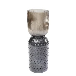 Vase Marvelous Duo marron gris 38cm