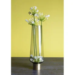 Vase Noble Ring gris 40cm