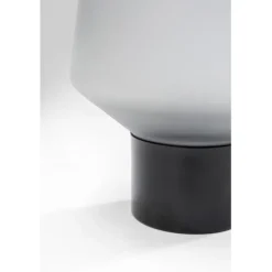 Vase Noble Ring gris mat 26cm