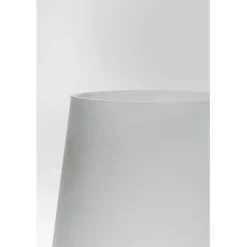 Vase Noble Ring gris mat 26cm