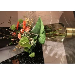 Vase Noble Ring marron 40cm